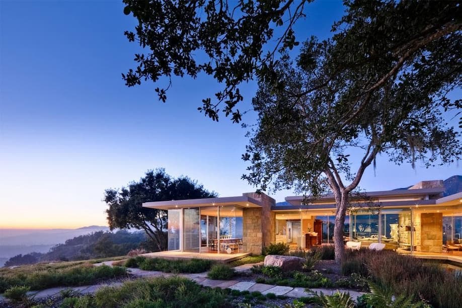 Beautiful House on a Hill